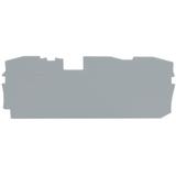 Ścianka końcowa szara TOPJOBS 2010‑1391 /25szt./ WAGO