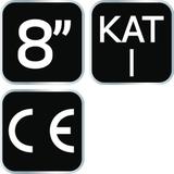 Rękawice robocze, bawełna i poliester, kropkowane, 113XX, rozmiar 8