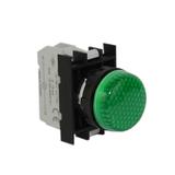 Lampka sygnalizacyjna B z LED 100-250V AC/DC zielona