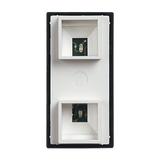 LIVING NOW - LAMPKA SYGNALIZACYJNA - Z LED CZERWONĄ I ZIELONĄ - 1 MODUŁ, Bticino