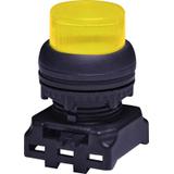 EGPI-Y - Napęd z guzikiem wystającym podświetlanym - Żółty