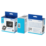 SUFITOWA OPRAWA PUNKTOWA PORTO - K Z REGULACJĄ, ODLEW, IP20, CZARNY CHROM, KWADRAT