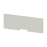WTW WFF70 Płyta separacyjna (terminal), Płyta zamykająca i pośrednia, 190 mm x 71 mm, szary /10szt./ 1067200000 WEIDMÜLLER