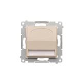 Simon 54 Oprawa oświetleniowa LED 230V AC 1.1 W białe zimne 5900 K kremowy