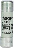 Wkładka bezpiecznikowa cylindryczna CH-14 14x51mm gG 40A 500VAC LF440G HAGER