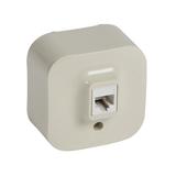 FORIX IP20 - GNIAZDO 1XRJ11 KREMOWE, Legrand
