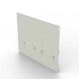 XL3 S 630/4000 24M OSŁONA CZOŁOWA DPX3 630 Z NAPĘDEM SILNIKOWYM, Legrand