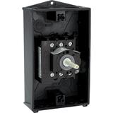 Łącznik krzywkowy 0-1 3P 25A 1Z 1R w obudowie IP65 P1-25/I2/SVB-SW/HI11 207295 EATON