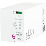 MOD. GSM T12 275/35 Moduł wymienny ogranicznika przepięć T1,T2 (B, C) - iskiernik