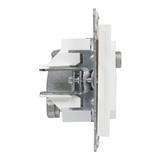 SUNO - Gniazdo TV-R-SAT przelotowe 14 dB, Biały, Legrand