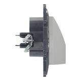 Niloe Step - wyjście kablowe- kolor aluminium, Legrand