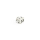 Gniazdo MCS‑MINI Classic 3‑biegunowe jasnoszare raster 3,5mm 734‑103/107‑000 /100szt./ WAGO