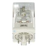 Przekaźnik CR-U024AC2L, A1-A2=24V AC, 2 styki c/o 250V/10A, LED 1SVR405621R0100 ABB