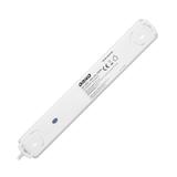 Listwa przeciwprzepięciowa 6 gniazd kabel 3x1,0mm2 długość 3m z wyłącznikiem podświetlanym dwutorowy