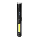 Latarka warsztatowa LED, 5+3W, 300lm+70lm, 600mAh, magnes, klips