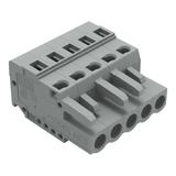 Gniazdo MCS‑MIDI Classic 5‑biegunowe szare raster 5mm 231‑105/102‑000 /100szt./ WAGO
