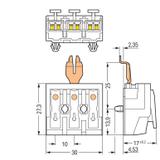 złączka zasilająca