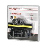 Latarka czołowa LED COB + CREE z akumulatorem 1200 mAh LT-9 ORNO