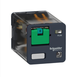 Zelio Relay Przekaźnik uniwersalny z przyciskiem test oraz LED 24V DC 10A 3 styki C/O RUMF32BD Schneider