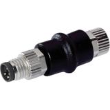 SAI-ADAPTER-M8/M8-3P/4P Adapter czujnik-siłownik, kodowanie: M8 = żadna, M8 / M8, 24 V /1szt./ 1288000000 WEIDMÜLLER