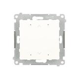 Simon 54 GO Sterownik przyciskowy do obsługi rolety żaluzji markizy firany sterowany smartfonem [WiFi] 2x5A 230V biały DEZ1W.01/11 KONTAKT