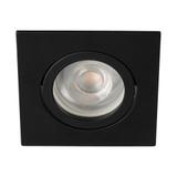 DALLA DTL-B Oczko sufitowe DALLA DTL-B kwadratowy stop aluminium kolor czarny 1XGx5,3/GU10 KANLUX