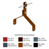 Uchwyt gąsiorowy "WZÓR 22" Z-śruba H=10 cm /LA/
