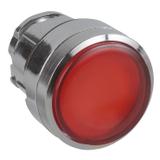 Harmony XB4 Przycisk fi22 czerwony push push LED okrągły metalowy ZB4BH0483 Schneider