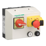 Rozrusznik w obudowie TeSys LG 2,5-4A cewka 380VAC wyłącznik grzybkowy