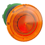 Harmony XB5 Napęd przycisku grzybkowego O40 pomarańczowy odryglowany przez obrót LED plastik