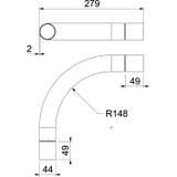 SBN40 FT, Kolanko rurowe