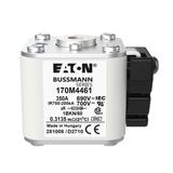 FUSE 350A 690V 1BKN/50 AR UC Wkładka szybka 350A AC 690V rozmiar 1 53x69x51 mm aR IEC UL, 170M4461 E