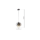 Milagro lampa wisząca Starlight E14 ML3789