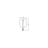 Lampa LED Vintage 1906 BALLON PINK dim 4,5W/816 E27