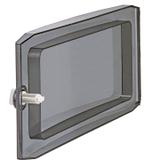 DOOR-ECH-12PT Drzwiczki transparentne