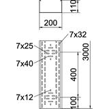 BKRS 1120 FS, Koryto kablowe