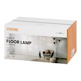 Potrójna lampa podłogowa GRACE 3P 3xE27 max.3x18W 192cm czarny LS-5/B ORNO