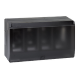 Simon Connect Obudowa natynkowa S500 z pokrywą 4-modułowa 8x K45 kompletna szary grafit