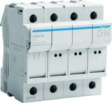 Rozłącznik bezpiecznikowy cylindryczny 3P+N 25A 8,5x31,5mm L32 LSN404 HAGER