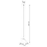 Lampa wisząca HYPERION 1 czarny