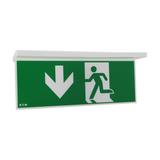 NexiTech LED opal szyba strzałka w dół / zaślepka 20m ISO7010 NEXI-PLEXO-20-DB EATON