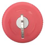 M22-PVS Przycisk bezpieczeństwa czerwony z kluczykiem bez podświetlenia 216879 EATON