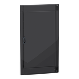 Drzwi do obudowy PrismaSeT XS DPSXS-4-18-P, drzwi przezroczyste, 4 rzędy, 18 modułów w rzędzie