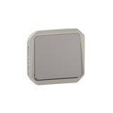 NOWE PLEXO - PRZYCISK PRZEŁĄCZNY NO/NC MECHANIZM 10 A - 250 V SZARY 069541L LEGRAND
