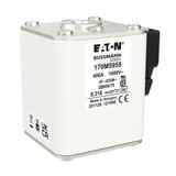 FUSE 400A 1000V 2BKN/75 AR UR Wkładka szybka 400A AC 1000V rozmiar 2 59x77x75 mm aR IEC UL 170M5955