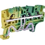 ESH-EFCE.2/1+2 Złączka sprężynowa ochronna 2,5 mm2 (żółto-zielona)