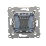 Simon 54 Przycisk „światło” z podświetleniem LED 16A z. śrub. złoty mat