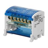 Blok rozdzielczy 2-rzędowy 7 przewodów OR-LZ-8201/7 ORNO