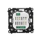 Simon 55 Termostat programowalny z wyświetlaczem Jasnoszary mat