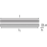 Oprawa liniowa z bezpośrednim i pośrednim rozsyłem światła LINEAR IndiviLED D/I 1500 56W 3000K